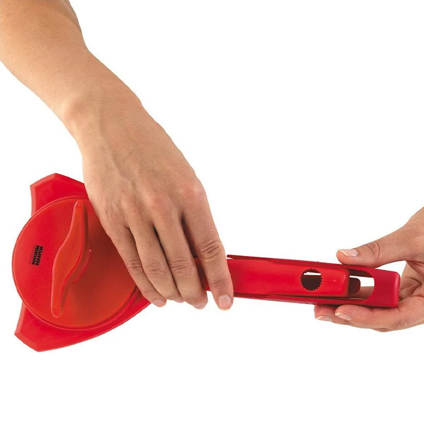 درب شیشه بازکن با چنگال و انبر قرمز - تصویر 5