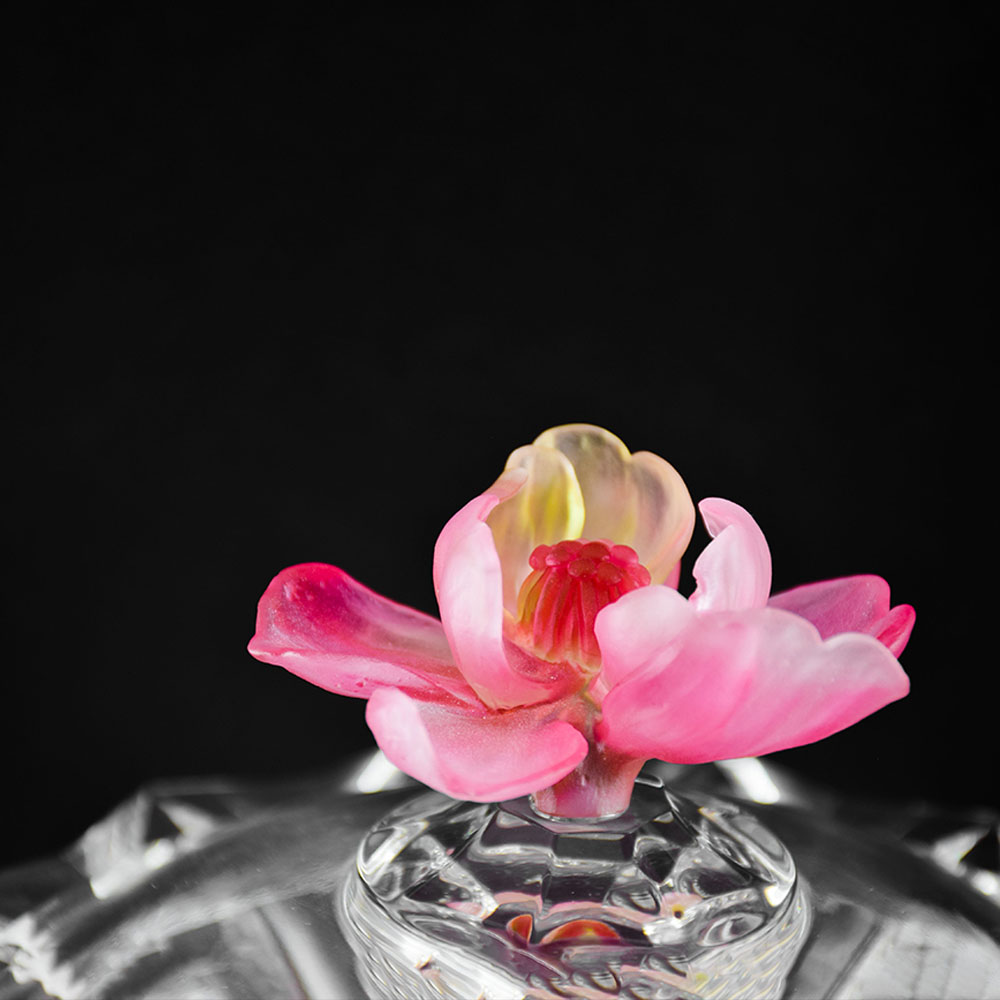 شکلات خوری پایه دار FORTUNE صورتی - تصویر 2